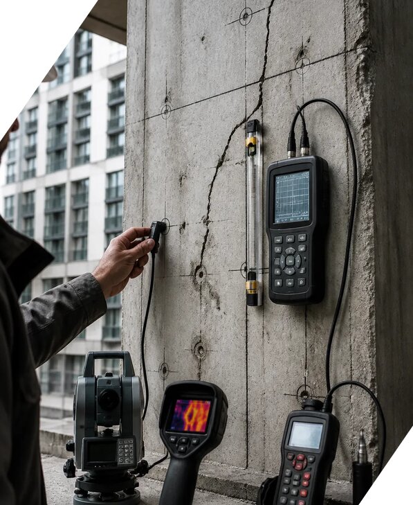 Инструментальное обследование зданий в Усинске от 15357 р. | ЭкспертизаРоссия